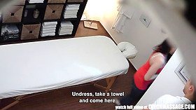 Brunette Teen Experiences Passionate Sex on Massage Table