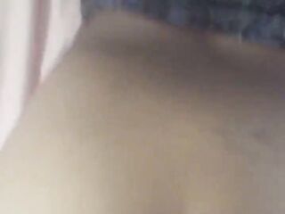 Pov -- Thick butt black teen can't take knob