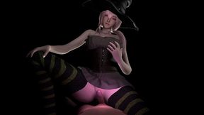 a korean witch s lapdance (halloween riding)