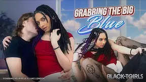 BLACK TGIRLS - Aelin Blue Takes That Big Shaft Deep