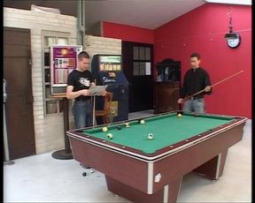 Blonde Slut From Germany Got Hardore Fucked on Pool Table