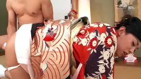 Sensual Princess Yuna Satsuki Entices In Her Seductive Kimono