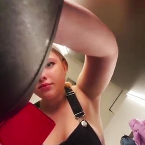 Masturbate in the fitting room