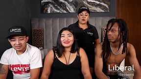 Big-assed hotwife fucked by a black guy with a huge penis