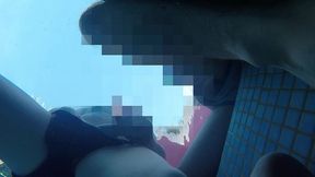 amateur pale skin redhead guy with hot smooth bum caught playing underwater in a public jacuzzi with a twink and then exposing his hairless ass alone - full version