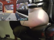 Femboy top frags in Apex Legends while riding a dildo