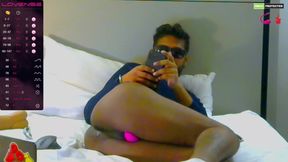 Indian Webcammer Unexplored Aarav Live Ass Fucked With A Metal Rod While Lush Is Still Inside Ass