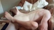 Amateur Wife Begs Friend to Cum Inside Her Pussy! Cuckold Husband Cums in Her Face!