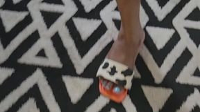 Walk with me watch my soles