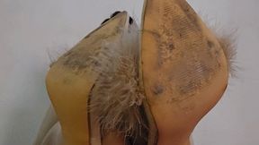 Balbina divine BBW Pantyhose show in the bed