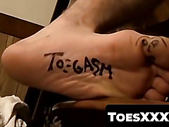 ToesXXX.com - Inked studs Axel and Billy da Kidd's foot and dick play