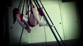 Lady gets off with toy and floating restraints