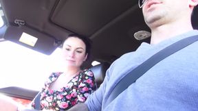 Sexy Hot Ass Witch Veruca James Drives And Chats With James Deen And Danny Wylde Then Enjoys Getting