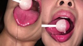 Wet Drooling, Sloppy Lollipop Sucking! (Faster Download)