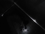 Pissing in public elevator