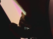 Hung Latino Jerking off under the desk at Work