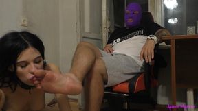 My loyal bitch worship me!