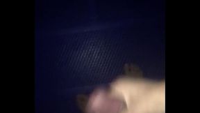 Public masturbation in winter