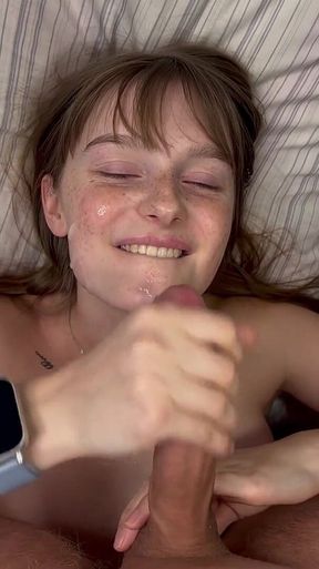Cum Compilation on the Face and Other Parts of the Body Lovelly Molly/ Vertical