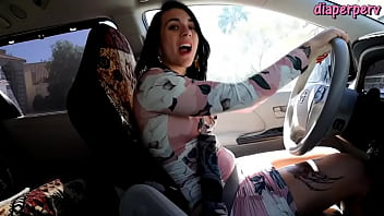Wetting your pants in car Mia Hope Male Desp