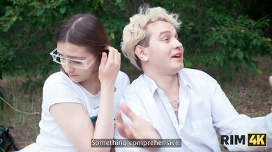 Girl rimming guy teaching how to rim and fuck hard anal