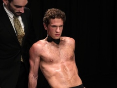 Master Jack Aries Trying his new slave boy toy Bunker Payne