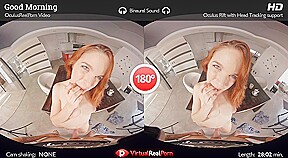 Adrian Dimas Amarna Miller in Good Morning - VirtualRealPorn