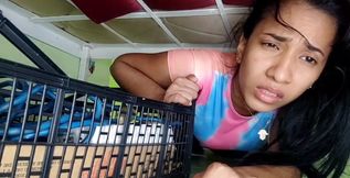 I got stuck under the bed and my step brother took advantage of it I invite you to watch how this video ended