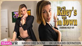 TRANSVR - Riley Ivy Comes to Town for Fun &amp; Pleasure