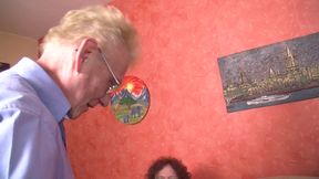 Horny German Grannies Have a Threesome with Their New 80 Year Old Neighbor