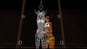 Jayjay kitty gets her date and then gets tied up used by Day