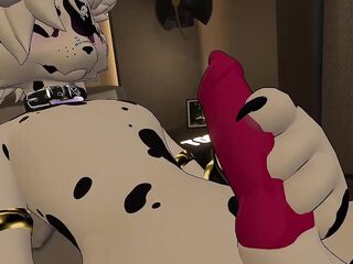 Puppy Takes Care Of His Morning Wood (FULL VID)
