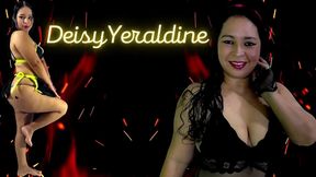 deisyyeraldine s first webcam show looking for lovers, while her cuckold husband records her and an american soldier watches her via whatsapp video call, what a bitch this young hispanic latina is