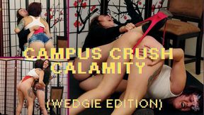 4K Ziva Fey - Campus Crush Calamity (WEDGIE EDITION)