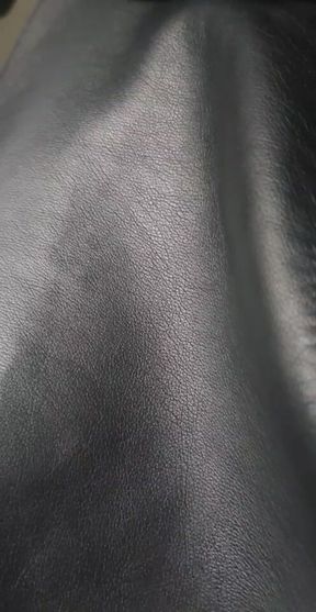 leather closeup