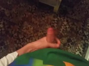 Old video from 2020 of myself masturbating in my friends kitchen