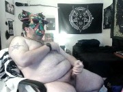 I painted my mask to make it look voodoo, hail lust and satanas