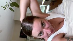 Sleepy Goddess Yawning – Tiny Fantasy and Open Mouth POV
