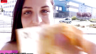 Big Boob Bouncing Beauties - Outdoor Public Flash Masturbation