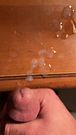 thick dinner party load • cumming on family friends wooden dresser lol