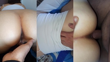 Meti gosotoso na esposinha mostrando tudo de pertinho