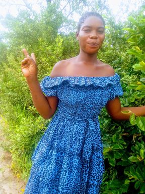 Enjoying wild fruit