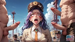 Goggle-hearted Gasm Steam Punk City Scream