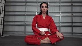 KRISSY'S KARATE MEDITATION JOI (4K)