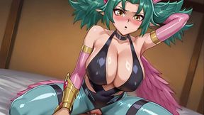 Yu-Gi-Oh Harpie carla Hen (AI)