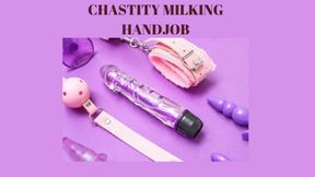 CHASTITY MILKING HANDJOB BETA - ABDL Sissification