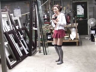 teen Roxanne drilled by BWC ace bang