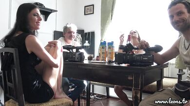 This is what happens when four sexy girls come together for a fake photoshoot lingerie try on haul