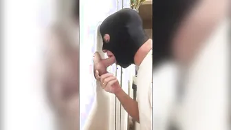 Anonymous Glory Hole Blowjob and Hardcore Anal