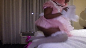 Big booty Hotel maid gets picked down with a big fat cock